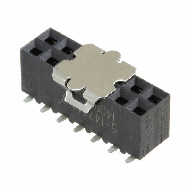 147105-7 TE Connectivity AMP Connectors  Headers Receptacles Female Sockets